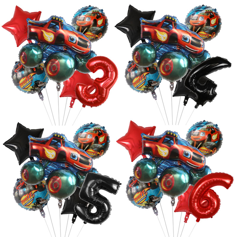 Foil Transfer Machine - 1 set Blaze Monster Folie Ballonnen