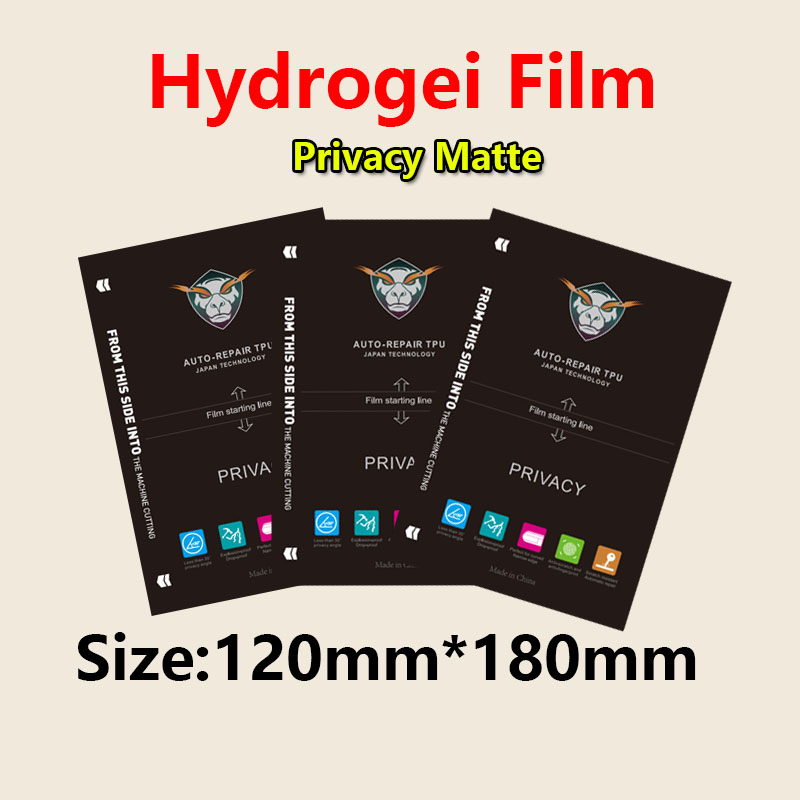 Screen Printing Squeegee - 5/25/50/100PCS Privacy Matte Bescherming Flexibele Hydrogel