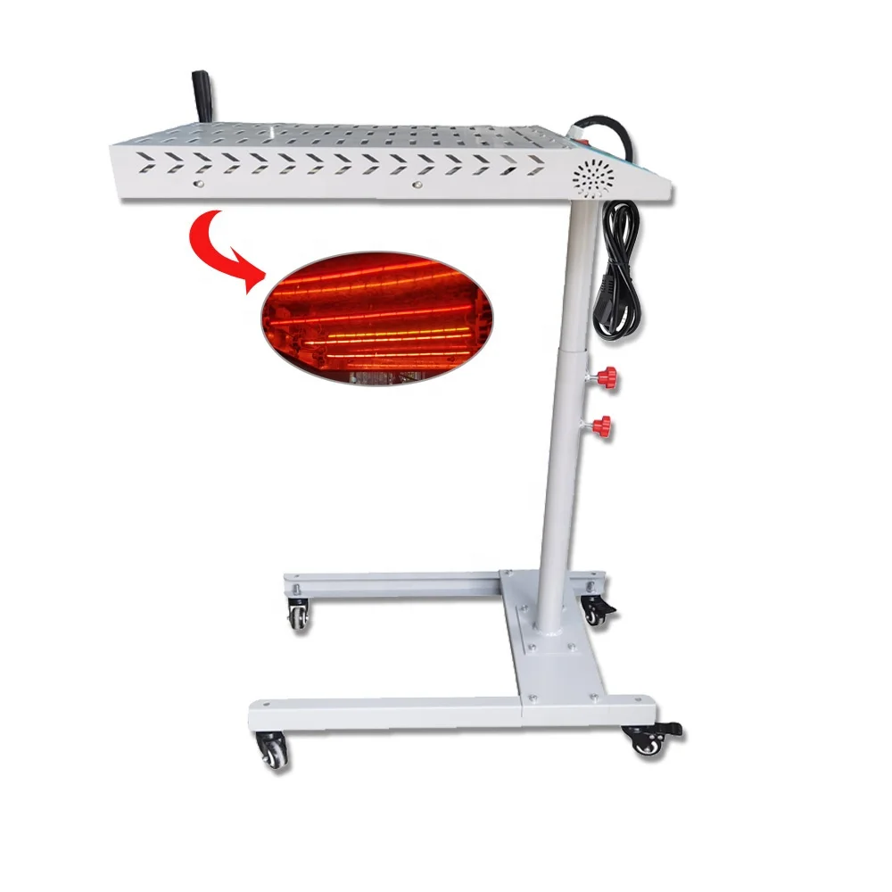 Flash Dryer Screen Print - Stand Up 1600W T-shirts IR Flash