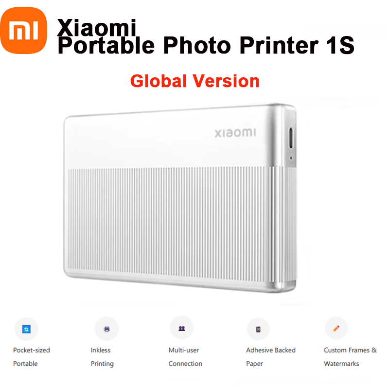 Commercial Photo Printer - Xiaomi Pocket Photo Printer 1s Draadloze