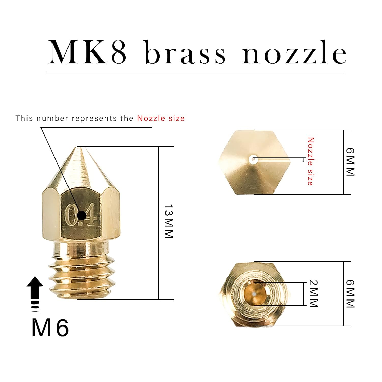 CREALITY 20 Stuks MK8 Messing  - Creality Printer Ender 3 recensie en prijs