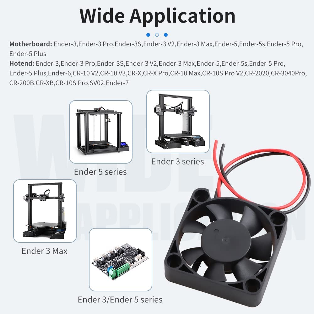 2 stks Creality Originele 4010 - Creality Printer Ender 3 recensie en prijs