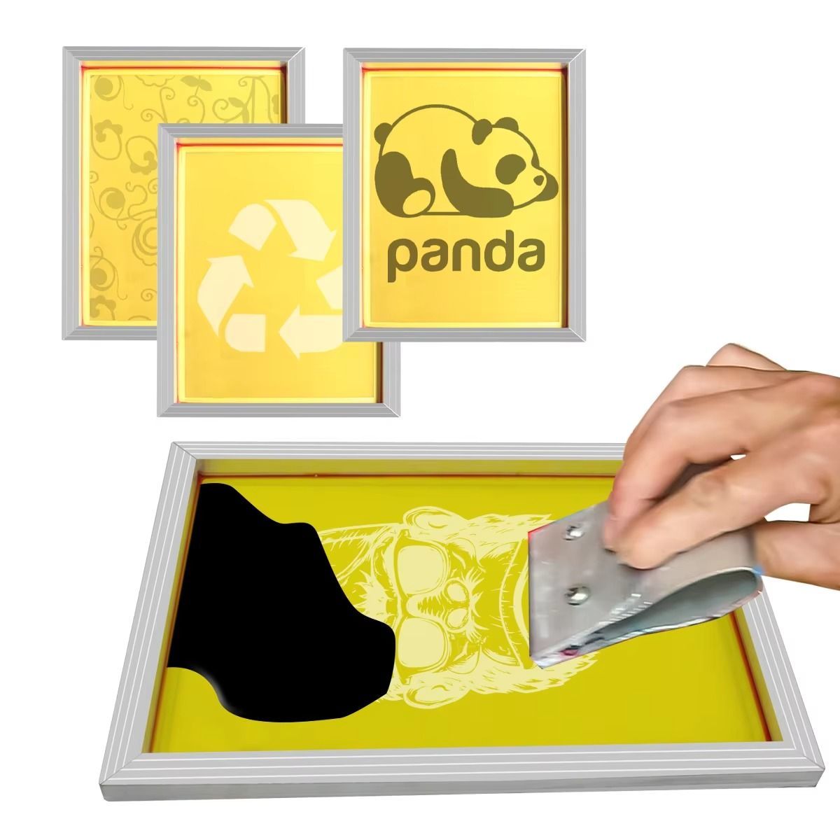 Aluminium zeefdrukframe 43 × 3 - Screen Printing Frame Mesh recensie en prijs