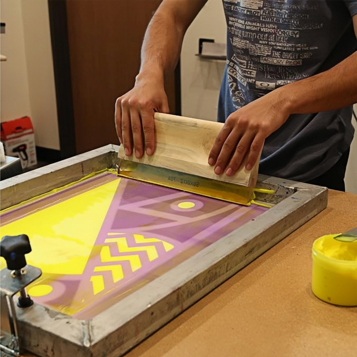 Aluminium zeefdrukframe 43 × 3 - Screen Printing Frame Mesh recensie en prijs