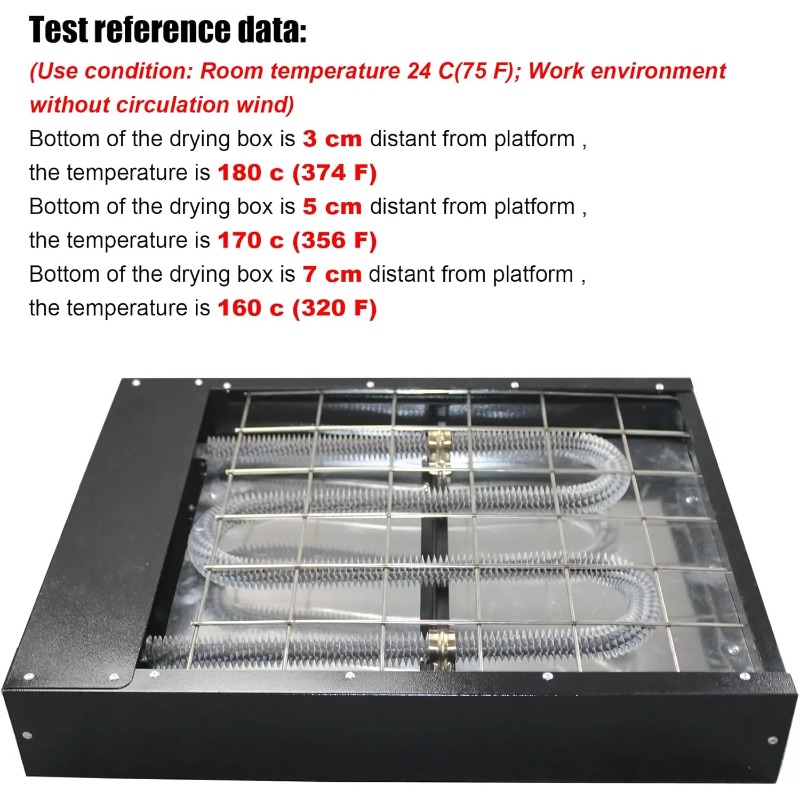 Flitsdroger 16x16 inch 1600W f - Flash Dryer Screen Print recensie en prijs