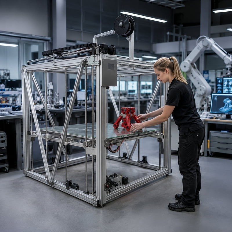 Aangepaste grote-formaat 3D-pr - 3D Printing Commercial Use recensie en prijs