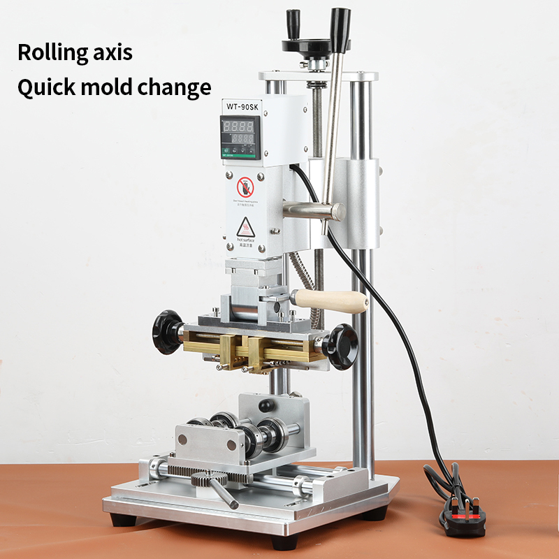 Nieuw verbeterde dubbele as em - Foil Transfer Machine recensie en prijs