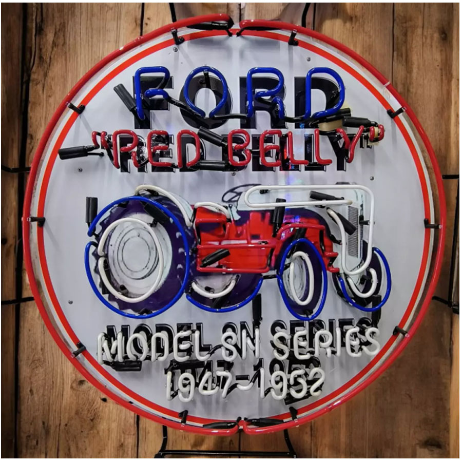 Voor Rode Buik Neon Teken Trac - Commercial Wall Printing recensie en prijs