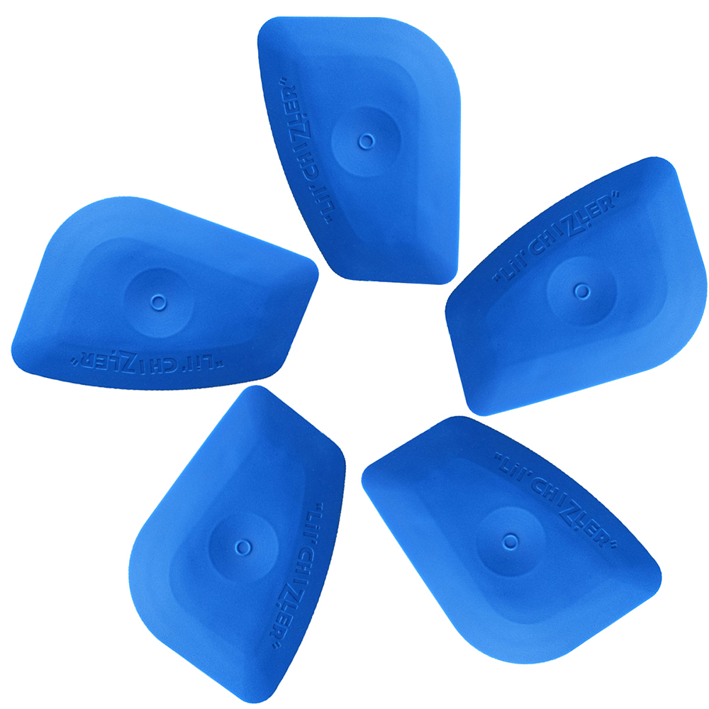 5 Stuks Blauw Roze Folie Zuigm - Screen Printing Squeegee recensie en prijs